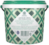 Maldon - Sea Salt Flakes Tub, 3.1 lb (1.4kg) - Unique Pyramid Shaped Salt Flakes, Perfect for a Wide Range of Dishes, Hand-Harvested for Four Generations