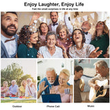 True Hearing Aids for Seniors Not Amplifier- Noise Cancelling, Rechargeable & Invisible with Magnetic Charging Box