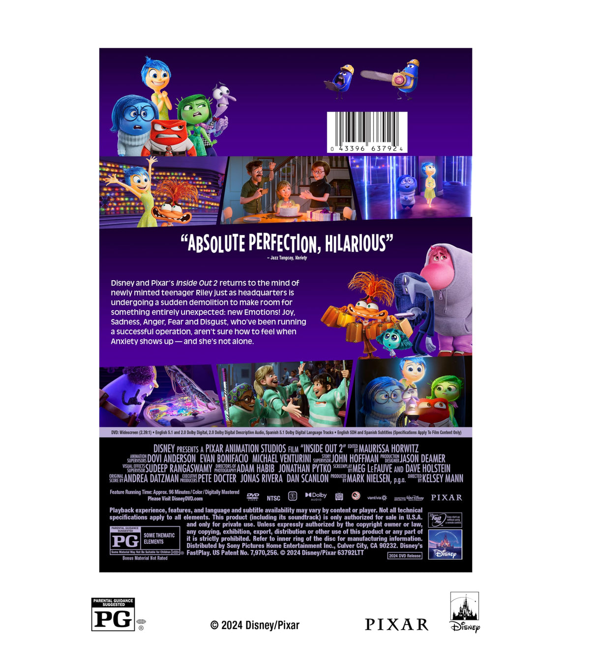 Inside Out 2 [DVD]