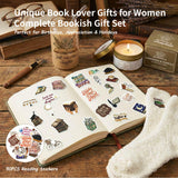 MHSMHL Book Lovers Gifts for Women,Vintage Bookish Gifts, Gifts for Readers