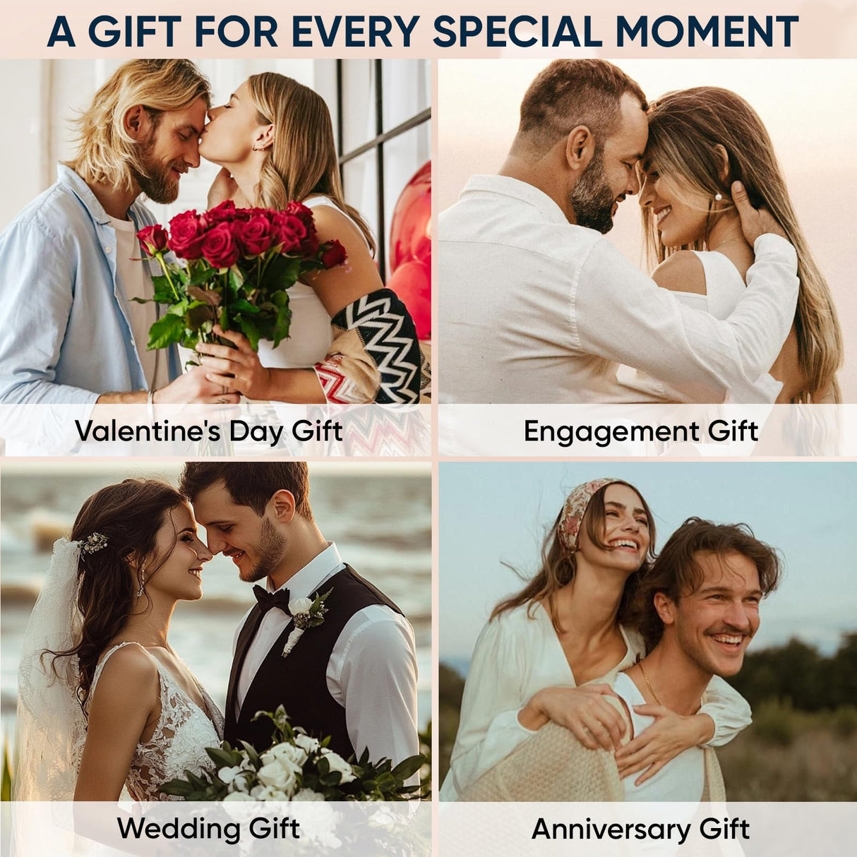 MEALGUET Always & Forever Couple Bracelets - Pinky Promise Always and Forever Engraved Stainless Steel Curb Link Couple Bracelets for Men Women, His and Hers Promise Gift for Boyfriend Girlfriend