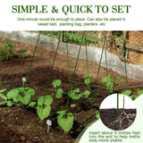 Kyrieval 48" Hx 18" L Cucumber Trellis for Garden A Frame Plant Support for Raised Bed, Outdoor Indoor Plant Garden Trellis for Climbing Plants (2 Packs)