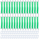 HFXXAD 70Pcs Tomato Hooks with String, Tomato Support Hooks, Tomato Holder Hooks & Plant Support Clips with 33.3ft Twine to Prevent Tomatoes from Pinching or Falling Off