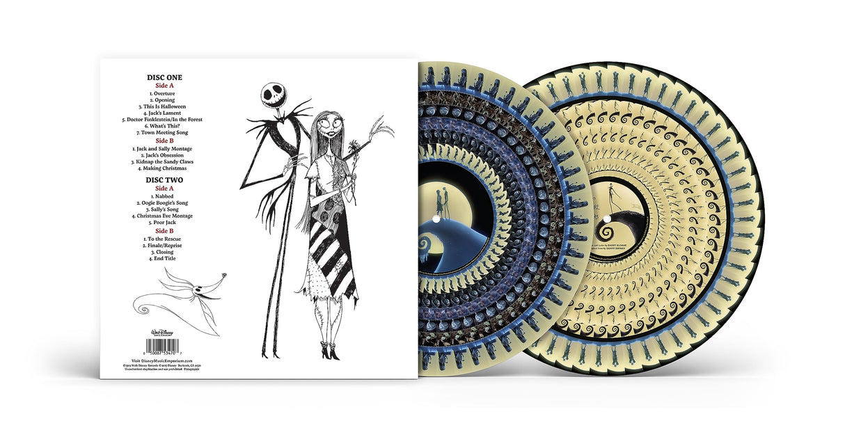 The Nightmare Before Christmas (Original Motion Picture Soundtrack)[Zoetrope Picture Disc 2 LP]