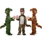 Spooktacular Creations Halloween Realistic T.rex Costume Outfit Dinosaur Jumpsuit with Egg for Kids Toddler Dress-up Party