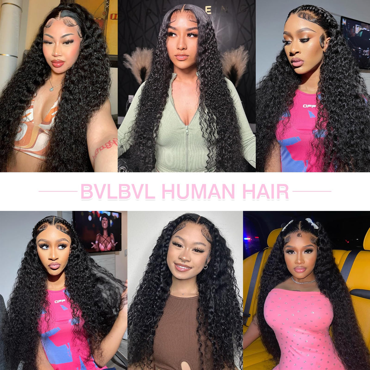 BVLBVL 200 Density 28 Inch 13x6 Deep Wave Lace Front Wigs Human Hair 12A Curly Human Hair Wig HD Lace Frontal Curly Wig Pre Plucked Wet and Wavy