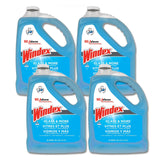 SC Johnson Professional Windex Glass and More Multi-Surface Cleaner, Windex Glass Cleaner Refill, Multi Surface Cleaner, 128 fl. oz. Bottles, 4 Count, for Professional Use Only
