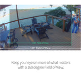 Arlo Pro 5S 2K Spotlight Camera - Wireless Home Security Camera with Spotlight, Color Night Vision, Dual-Band Wi-Fi & 2-Way Audio - White, 3 Pack, VMC4360P