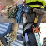 Holstery MagMaster | Magnetic Tool Holder - Strong Clip-On Belt Magnet Holster for Screws, Hammer, Sockets, Pliers, Drill Bit, Wrench, or Any Magnetic Tools and Hardware