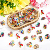 Landical 60 Pcs All Cancer Awareness Pins Bulk,Multicolor,Cancer Awareness