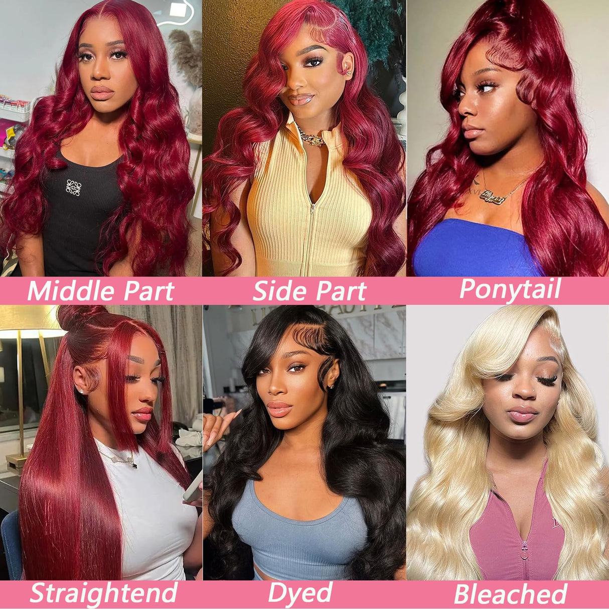 99j Burgundy Lace Front Wigs Human Hair 13x4 Body Wave Lace Front Wigs Human Hair Pre Plucked Glueless Red Wig Wine Red Lace Front Wigs Human Hair Wigs for Women 180 Density 26 Inch
