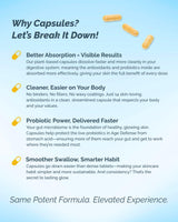 Inner Glow Age Defense Vitamins - Dermatologist and Plastic Surgeon Developed to Fight photoaging and Melasma, Polypodium Leucotomos Antioxidant Formula – Vegan, Gluten-Free – 60 Capsules