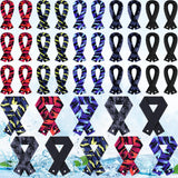 Tarpop 30 Pieces Cooling Neck Wraps Bulk Camo Ice Cooling Bandana Reusable Cooler Scarf Tube for Hot Weather Outdoor Fishing Running