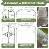 Garden Mesh Netting Kit Protect Fruit Vegetable from Birds Bugs