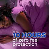 Always Radiant Feminine Pads for Women, Flexfoam Pads with Wings, Size 5, Extra Heavy Overnight Absorbency, Lightly Scented, 54 Count (Packaging May Vary)