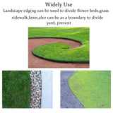Landscape Edging 33FT, 4IN Tall Garden Edging Borders with 50pcs Stakes
