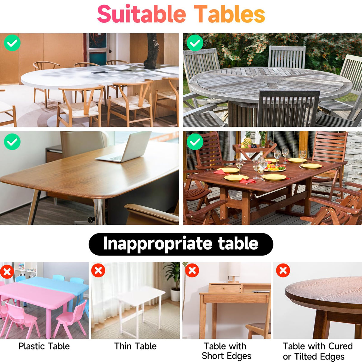 JEBUTU Over The Table Rod Stand with Clamps Adjustable 47"-98" Length 30"-43" Height Gold Table Arch Stand Hanging for Decoration Flowers Display Wedding Birthday Party Halloween Christmas