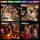 Genuvi 400 Pack Glow Sticks Bulk Party Favors 8" Glow in the Dark Party Supplies Neon Party Decorations for Adults Kids Light Up Glow Bracelets Necklaces Birthday Wedding Halloween Christmas Easter