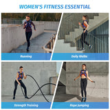 ZELUS Weighted Vest, 6lb/8lb/12lb/16lb/20lb/25lb/30lb Weight Vest with Reflective Stripe for Workout, Strength Training, Running, Fitness, Muscle Building, Weight Loss, Weightlifting, Violet(8 lb)