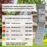 2026 Upgraded Universal Garage Door Opener Keypad for LiftMaster, Chamberlain,Craftsman & Wayne Dalton Garage Openers Manufactured Since 1993.877Max/878Max,G940EV-P2,CMXZDCG440,10 Years Warranty.
