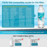 ICEPURE Alkaline DA97-17376B Refrigerator Water Filter Replacement for Samsung HAF-QIN/EXP, DA97-08006C, WD-F45, WS645A RS27T5200SR RS22T5201SR RF28R7201SR RF32CG5400SR RF23M8070SG, Enhances PH, 3Pack