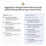 Google Nest Doorbell (Wired, 3rd Gen) - 2K Video and Gemini, Live View, Night Vision, 2-Way Audio - Works with Google Home - 2025 Model - Snow