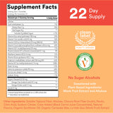 SmartyPants Kids Multivitamin Gummies, Sugar Free: Omega 3 (ALA), Vitamin D3, C, Vitamin B12, B6, A, K & Zinc for Immune Support, Biotin, Erythritol Free, Strawberry Banana, 44 Count (22 Day Supply)