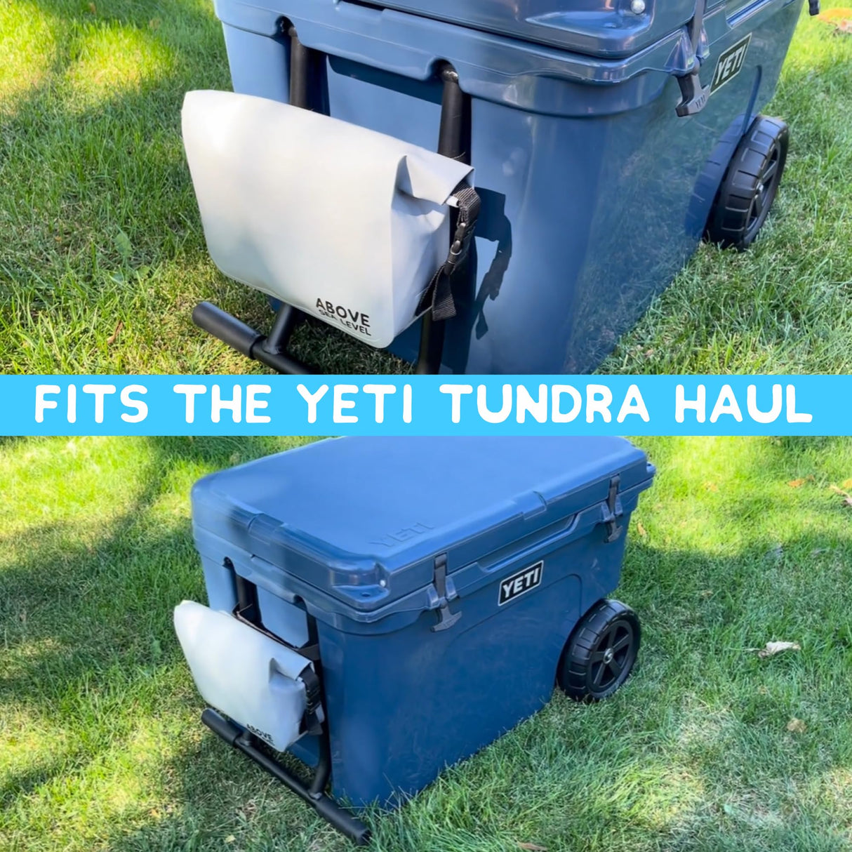 Cooler Net for Dry Storage and Organization - Compatible with YETI, RTIC, Ninja, Igloo, Coleman, Lifetime, Pelican Ice Chests - Works with Cooler Lights, Wheel Kits, RTIC Cooler Accessories, and More