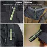 ThruNite Archer Mini EDC Flashlight, USB-C Rechargeable Pocket Flashlights 405 Lumens, IPX8 Waterproof Mini Penlight with Clip for Everyday Carry, Inspection and Emergency Use