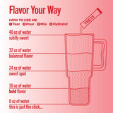 TREVI™ Sugar Free Electrolytes - Drink Mix Hydration Powder Packets - 28 Count - Sour Cherry