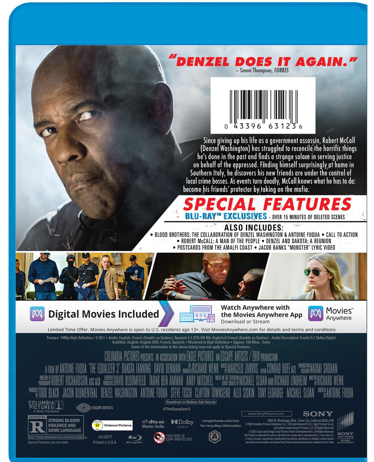 The Equalizer 3 - Blu-ray + Digital