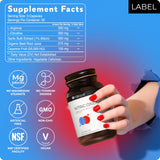 Blisque – Natural Nitric Oxide Booster Supplement for Blood Flow Support and Circulation | Doctor-Approved | with L-Arginine, Cayenne Fruit, and Beet Root | 90 Capsules | Vegan and Non-GMO