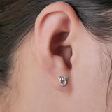 Limerencia Implant Grade Titanium Screw Back Earrings for Sensitive Ears