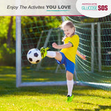 Glucose SOS Glucose Powder Packets with Natural Dextrose, Fast-Absorption That Instantly Dissolves in Your Mouth with No Water Needed, Green Apple Crisp 12 Servings