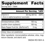 Source Naturals DIM, Diindolylmethane 100mg with BioPerine, Vitamin E & More - 180 Tablets