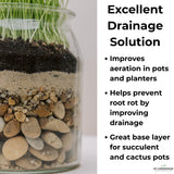 GARDENWISE Fine Sand for Plants – Horticultural Sand for Succulents, Cactus, Potting Mixes, Terrariums & Decorative Indoor Gardens, Made in USA (3 quarts - 8.4 lbs)