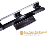Bostitch Office EZ Squeeze 3-Hole Punch, 20 Sheet Capacity, Reduced Effort, No Jam Technology, Silver