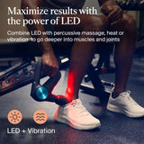 Therabody Theragun PRO Plus - 6-in-1 Deep Tissue Percussion Massage Gun, Handheld Personal Massager for Full Body Pain Relief & Muscle Tension with Biometric Breathwork, Vibration & Heated Attachments