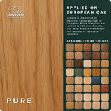Rubio Monocoat Wood Oil Finish 175 ft² - Pure | Oil Plus 2C | Quick-Dry, Eco-Friendly Linseed Wood Oil for Indoor Use, Includes Accelerator (Part B) | Protector | 350 ml