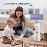 MOMFANN Portable Bottle Warmer, Travel Baby Bottle Warmer for Breastmilk On The Go, Leak-Proof, 2 Modes Fast Heating