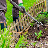 Walensee Action Hoe for Weeding Stirrup Hoe Tools for Garden with Adjustable 36-66 Inch Scuffle Loop Hoe Gardening Weeder Cultivator Durable Handle Weeding Rake with Cushioned Grip