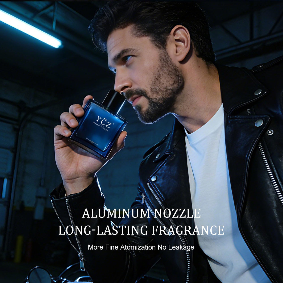 Ycz Midnight Marine Eau de Parfum for Men, 1.7 Fl Oz