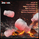 JEUCLEL 6PCS 3/4"Drive Hex Allen Bit Socket set, Cr-MO H14 H17 H19 H21 H22 H23 Drive Impact Hex Socket Kit, Hex Screwdriver Socket Adapter, Hand Repair Remover Tool