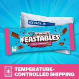 MrBeast Feastables Milk Chocolate Bar, King Size, 10 Count, Fairtrade Cocoa