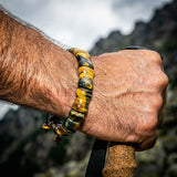 GALKCRST Tigers Eye Bracelet Men Protection Bracelet for Men, Unique Yellow Blue Tiger Eye Bracelet Natural Stone Handmade Jewelry Mens Beaded Bracelet