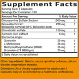 Bronson Glucosamine Chondroitin Turmeric & MSM Advanced Joint & Cartilage Formula, Supports Healthy Joints, Mobility & Cartilage - Non-GMO, 360 Capsules