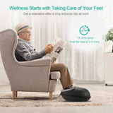 Medcursor Foot Massager Machine with Heat, Delivers Relief for Tired Muscles & Plantar, Deep Kneading Therapy, Multi-Level Settings for Home, Office Use, Size up to 13", FSA HSA Eligible