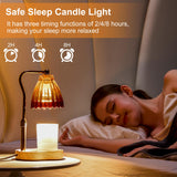 vankada Candle Warmer Lamp with Timer Dimmable, Gold Gift Wax Warmer Lamps