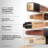Lancôme Teint Idole Ultra Wear Buildable Full Coverage Foundation - Longwear & Waterproof - Natural Matte Finish - 130C (Fair to Light Skin with Cool/Pinky Undertones), 1 Fl Oz