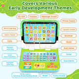 Toy Laptop Tablet for Ages 1-3, 2-in-1 Toy Computer Learning Toys